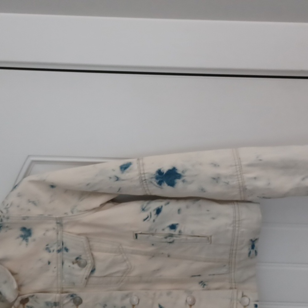 Free People Denim Jacket, size small - Picture 4 of 12